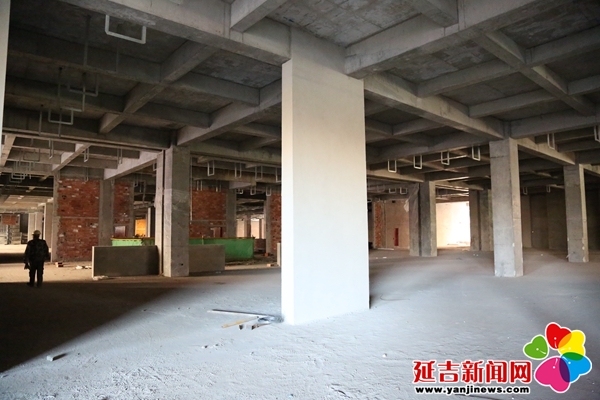 延吉市西市场改造工程进展过半 明年10月末竣